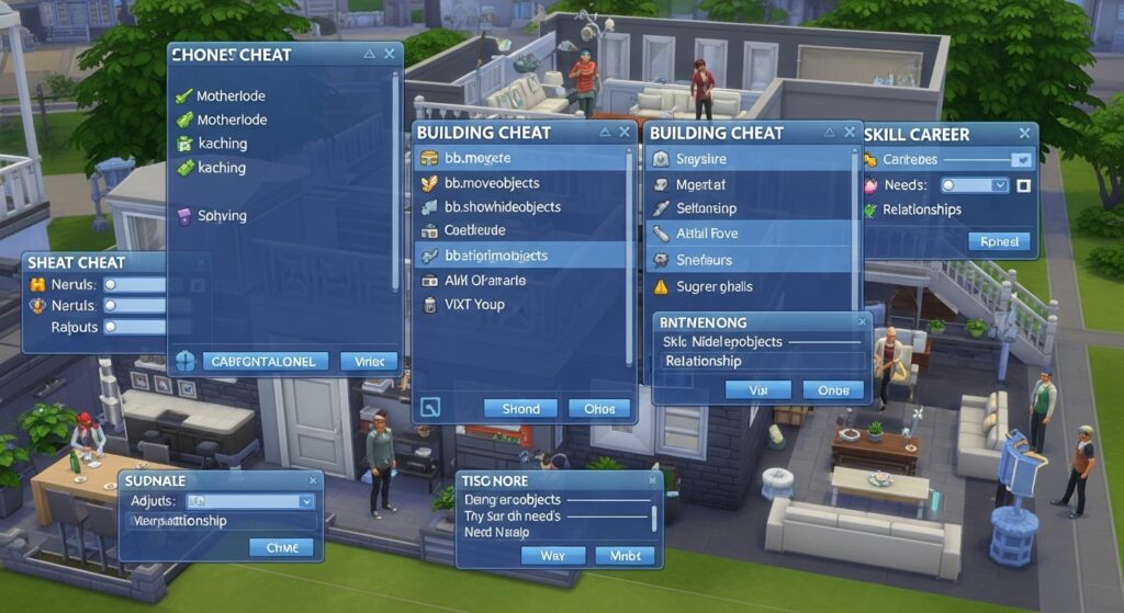 UI Cheats in The Sims 4